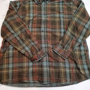 L.L.Bean flannel button shirt size XL